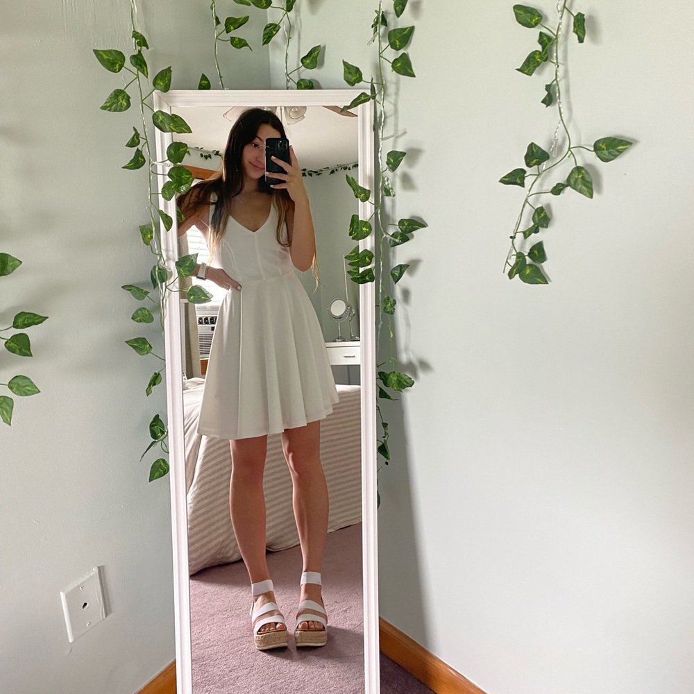 new lulus size small white dress - Picture 2 of 5